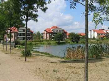 Blick auf den Zuckersee in der Gemeinde Meine